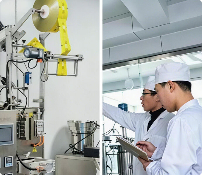 R&D Capacity Hansuyuan has established a professional la